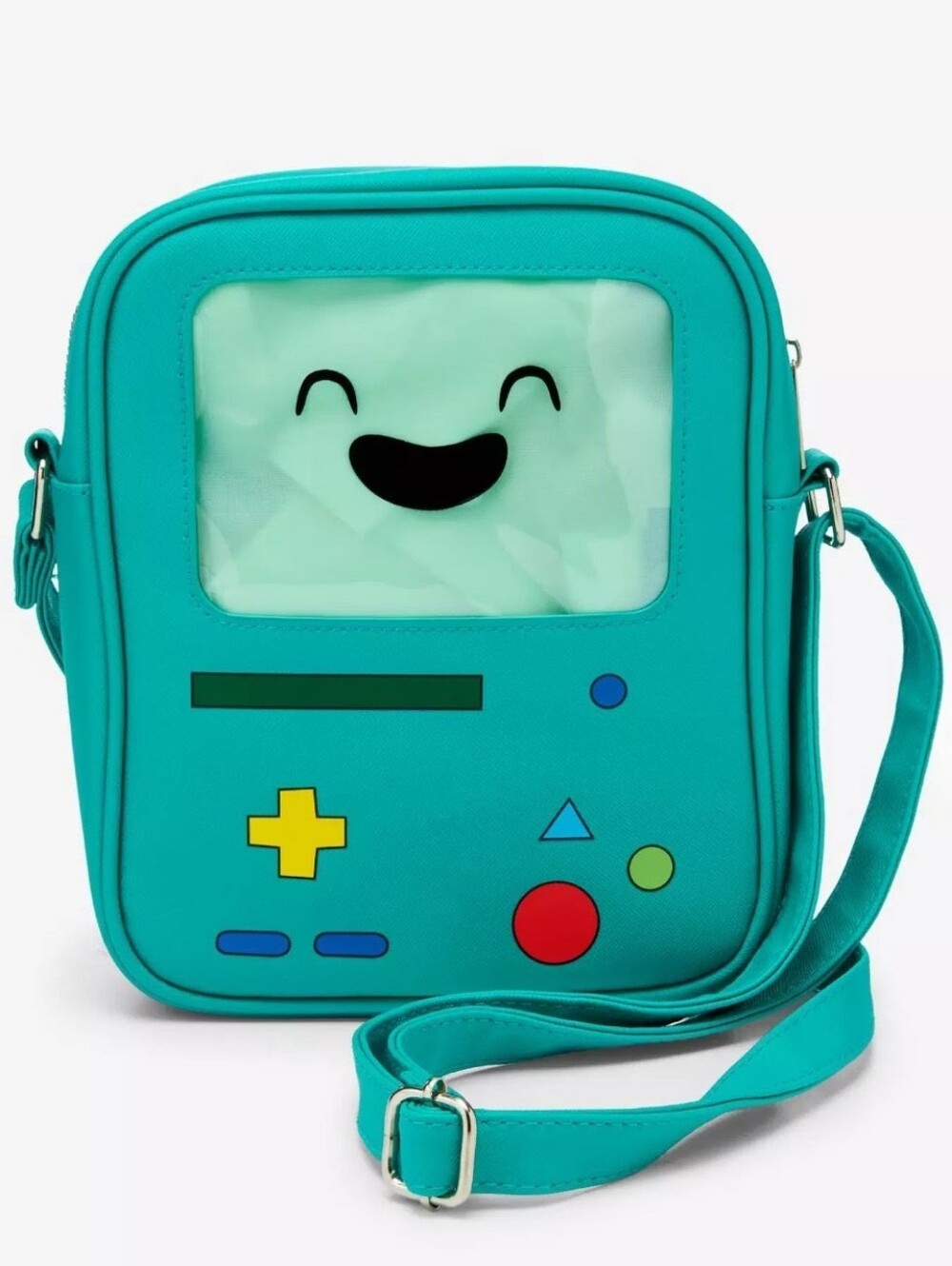 NWT Adventure Time BMO Double-Sided Crossbody Bag Purse - Picture 3 of 6